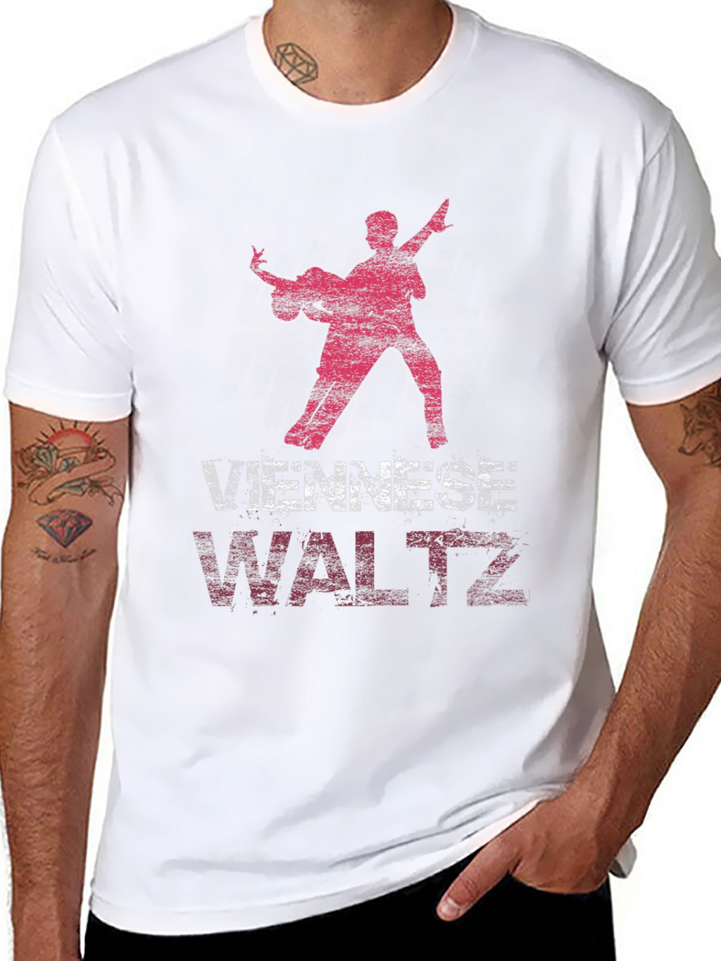 Viennese Waltz Graphic T-Shirt - Dance Lover Tee