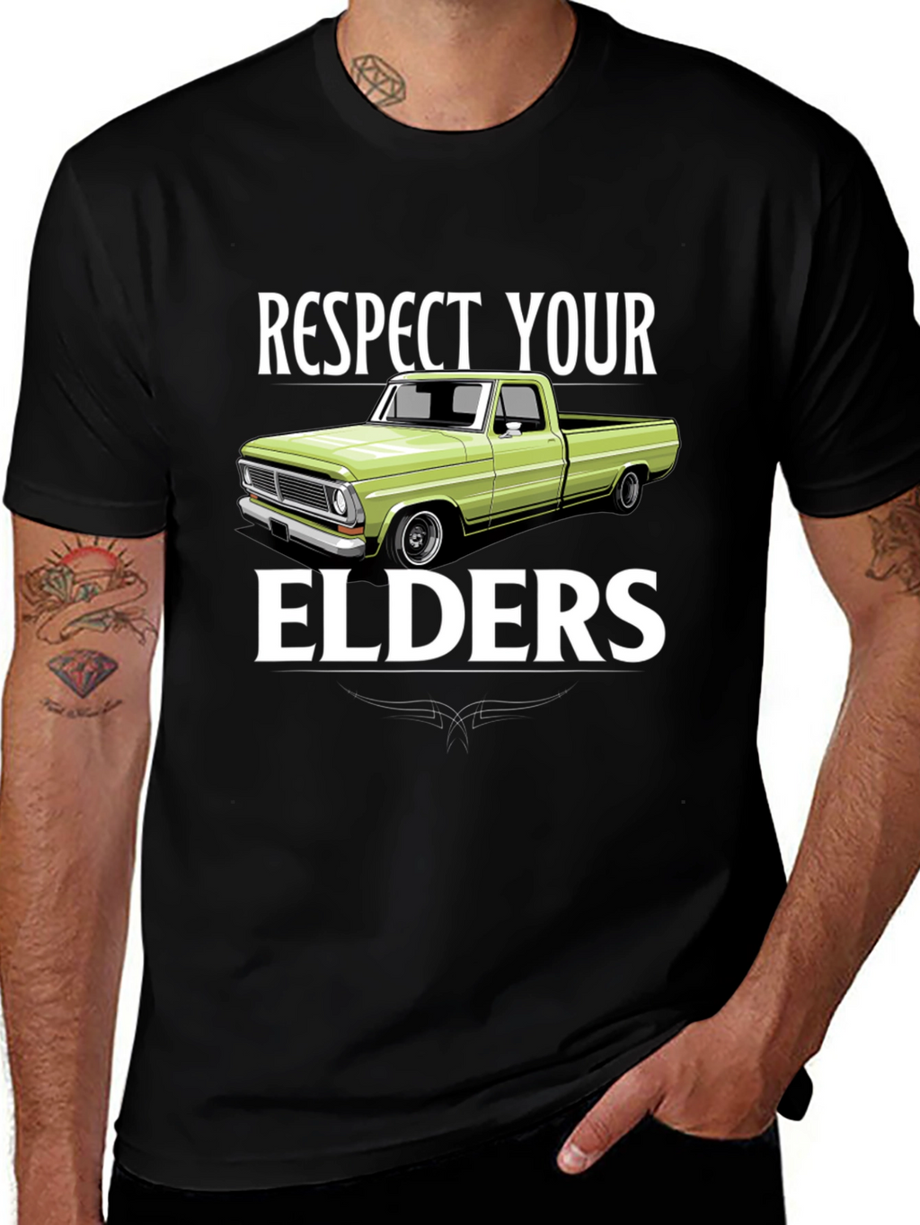 Respect Your Elders Truck T-Shirt