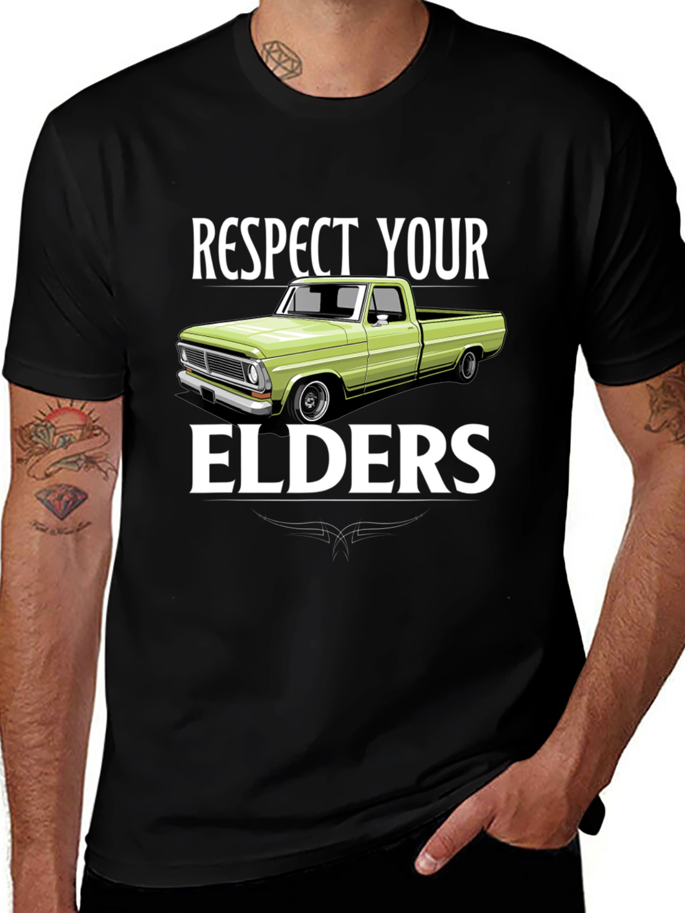 Respect Your Elders Truck T-Shirt