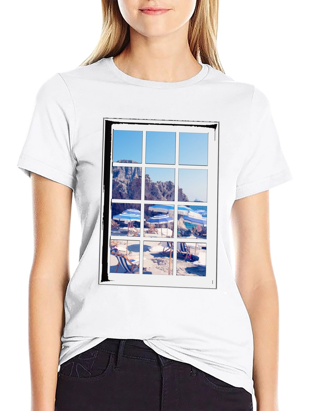 Beach View T-Shirt - Summer Vibes