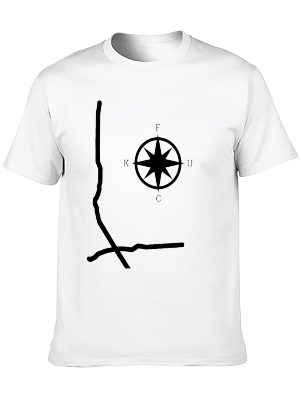 KUFC Compass Black T-Shirt