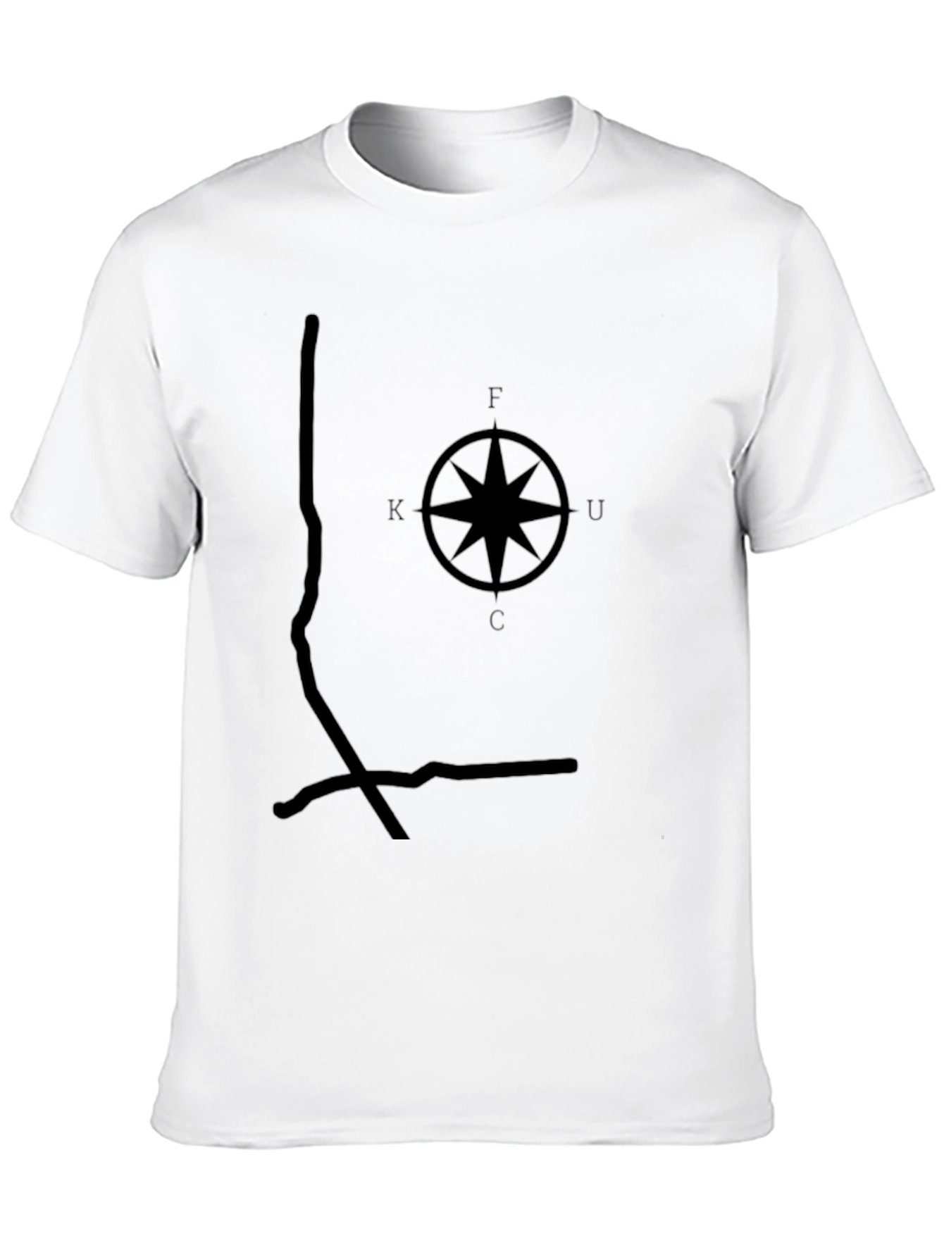 KUFC Compass Black T-Shirt