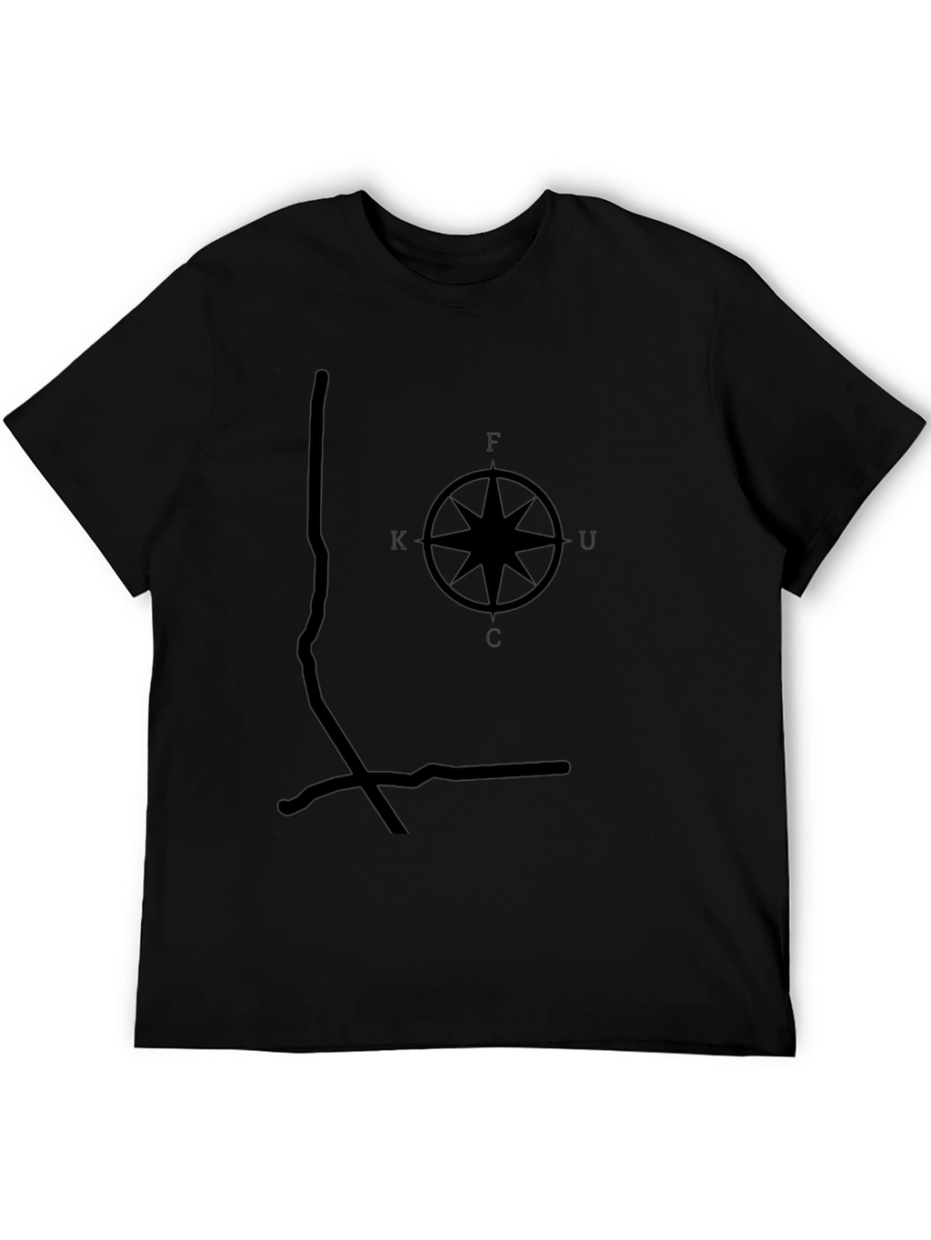 KUFC Compass Black T-Shirt