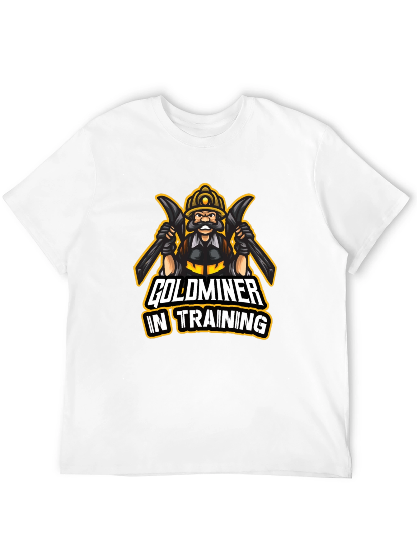 Goldminer In Training Black T-Shirt