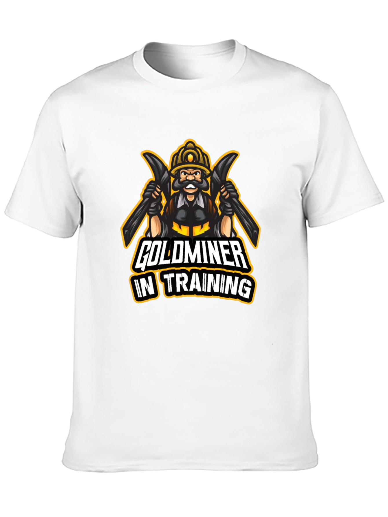Goldminer In Training Black T-Shirt