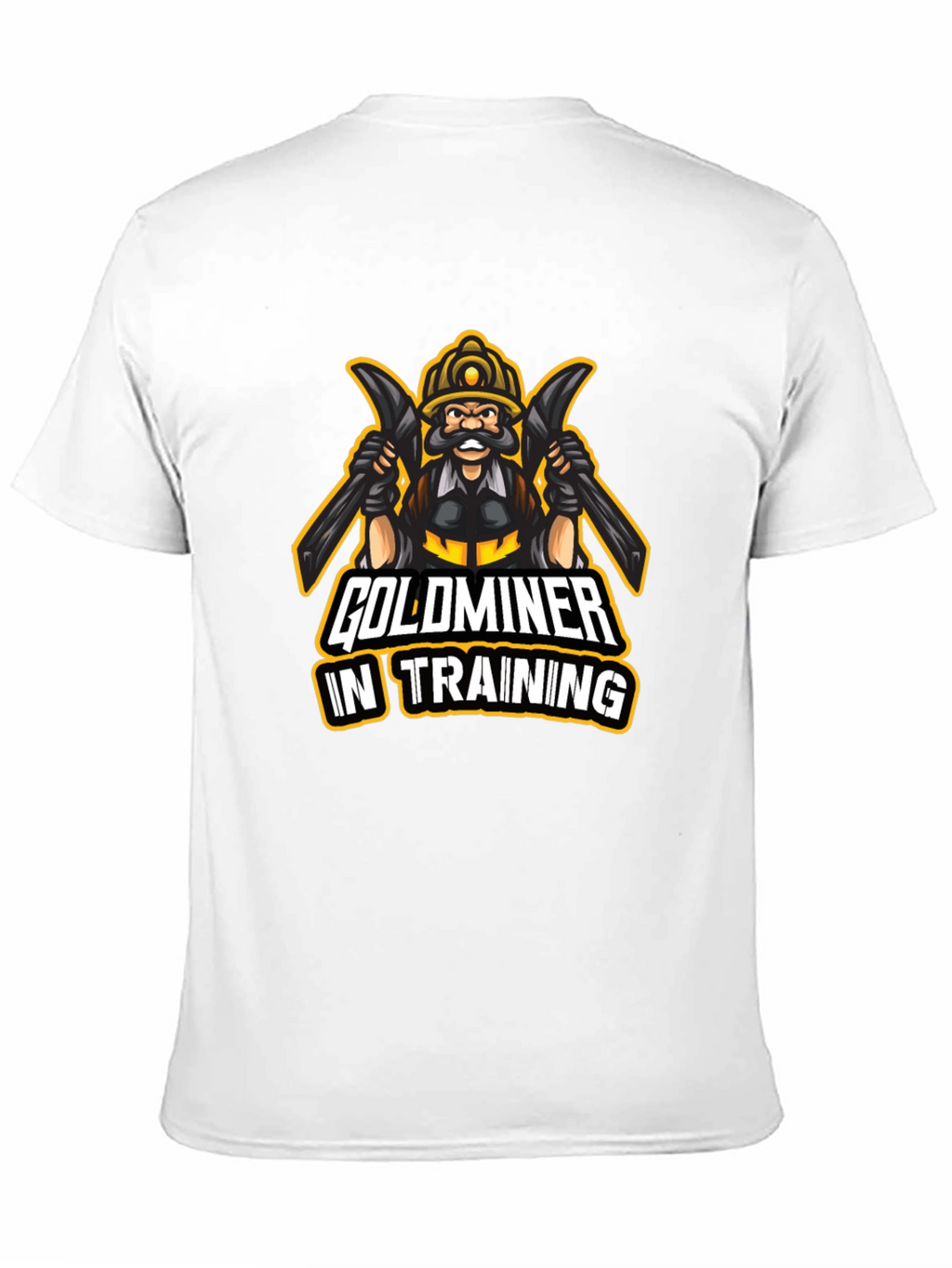 Goldminer In Training Black T-Shirt