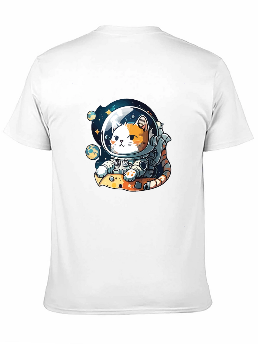 Cat Astronaut T-Shirt - Space Adventure Design