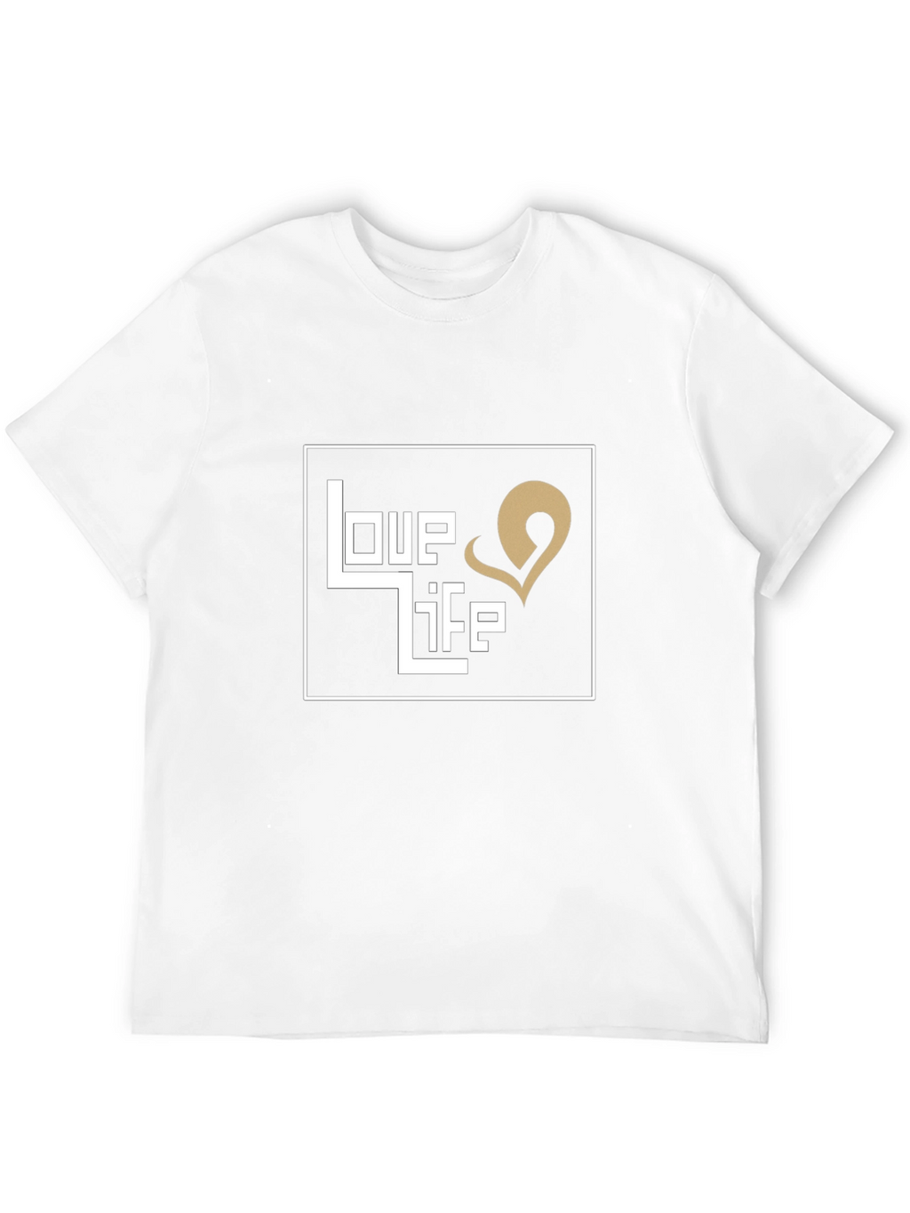 Love Life Graphic Tee - Stylish Casual Wear