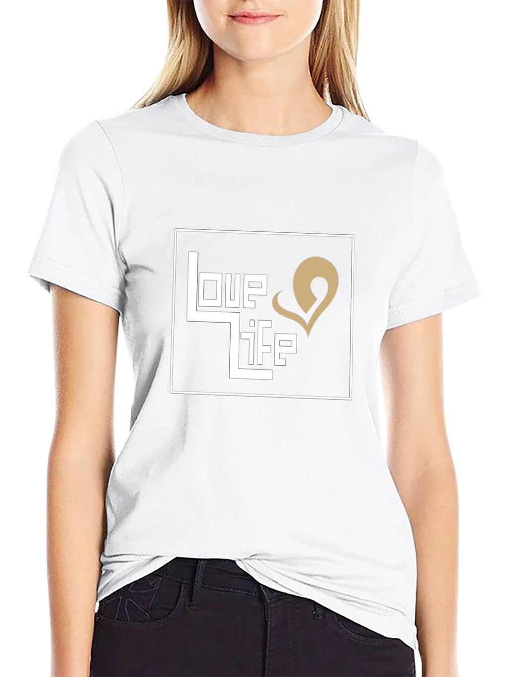 Love Life Graphic Tee - Stylish Casual Wear