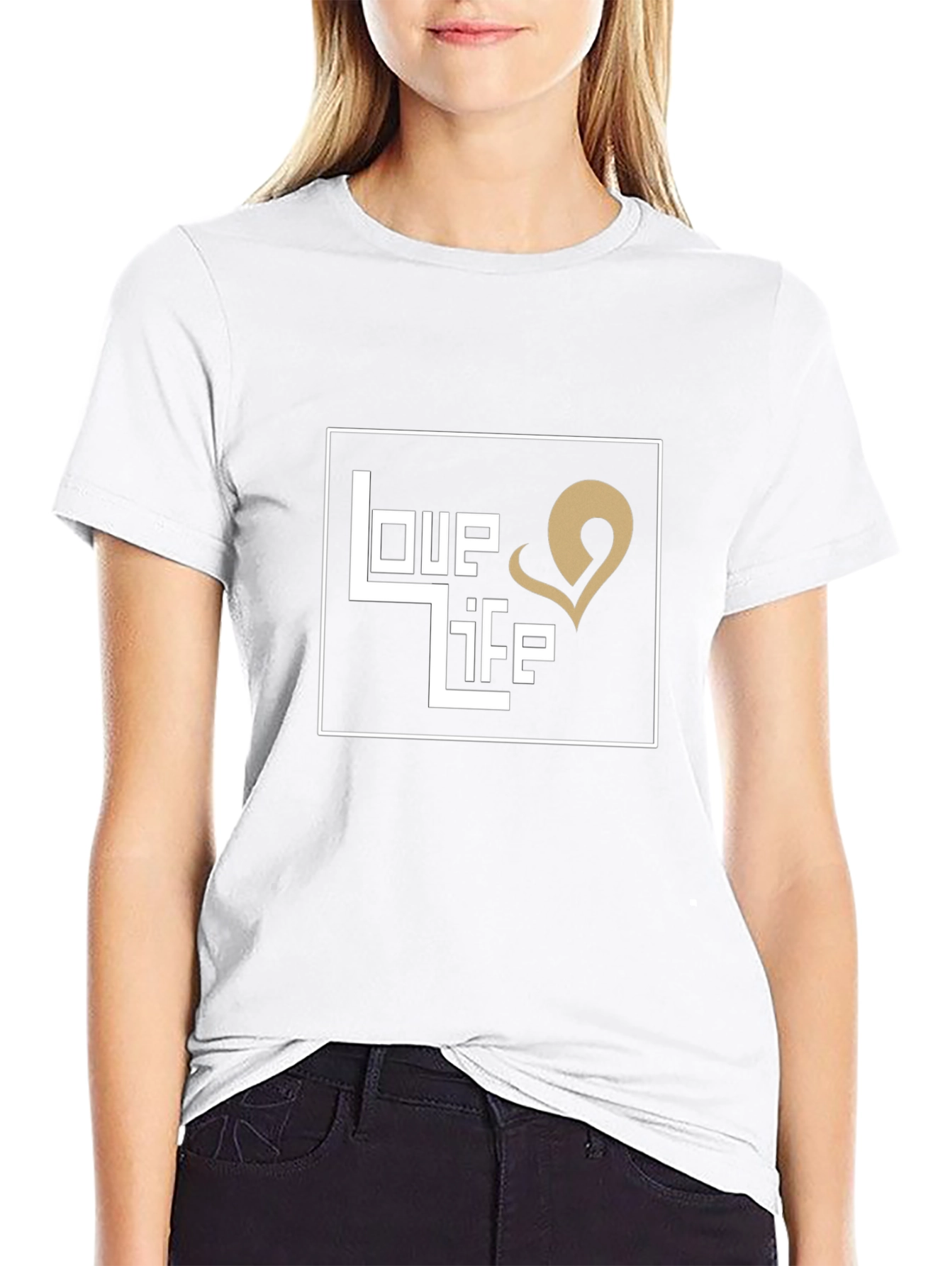 Love Life Graphic Tee - Stylish Casual Wear