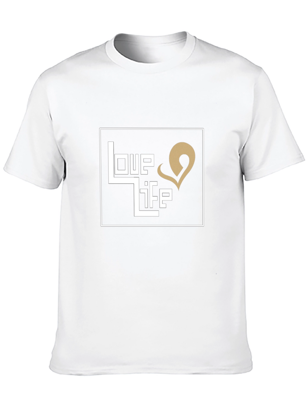 Love Life Graphic Tee - Stylish Casual Wear