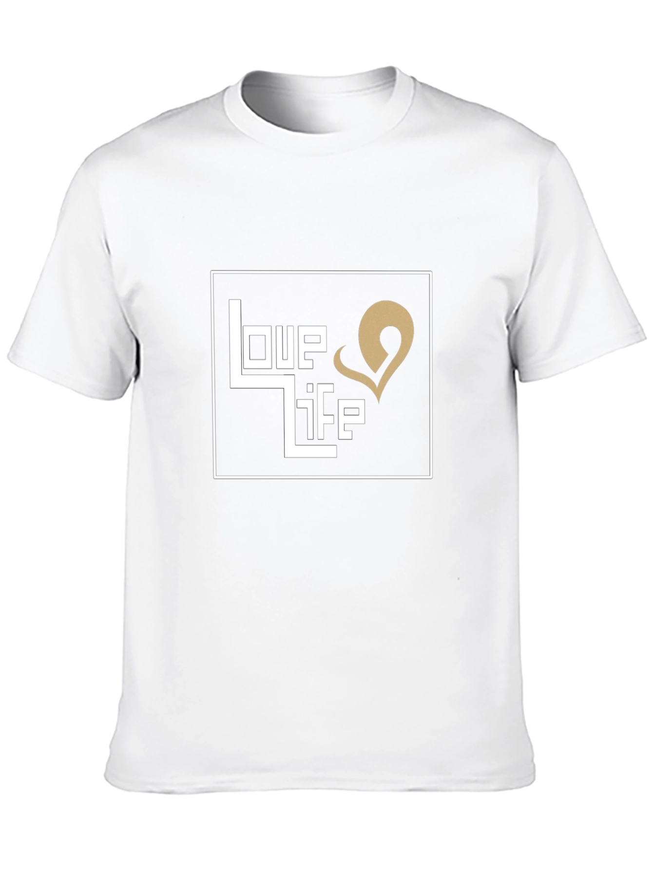 Love Life Graphic Tee - Stylish Casual Wear