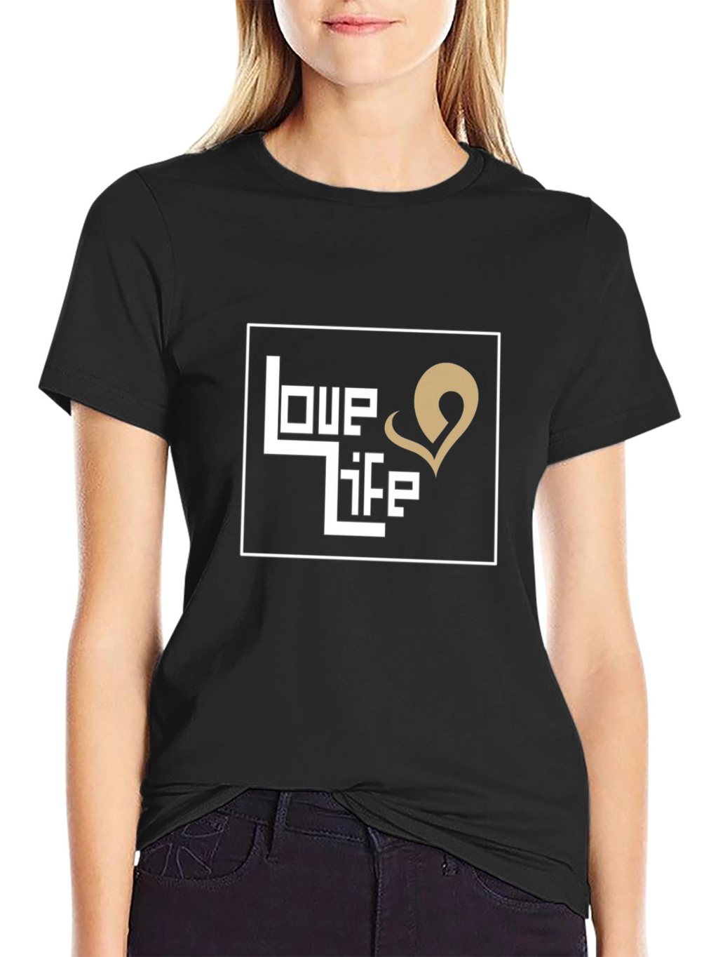 Love Life Graphic Tee - Stylish Casual Wear