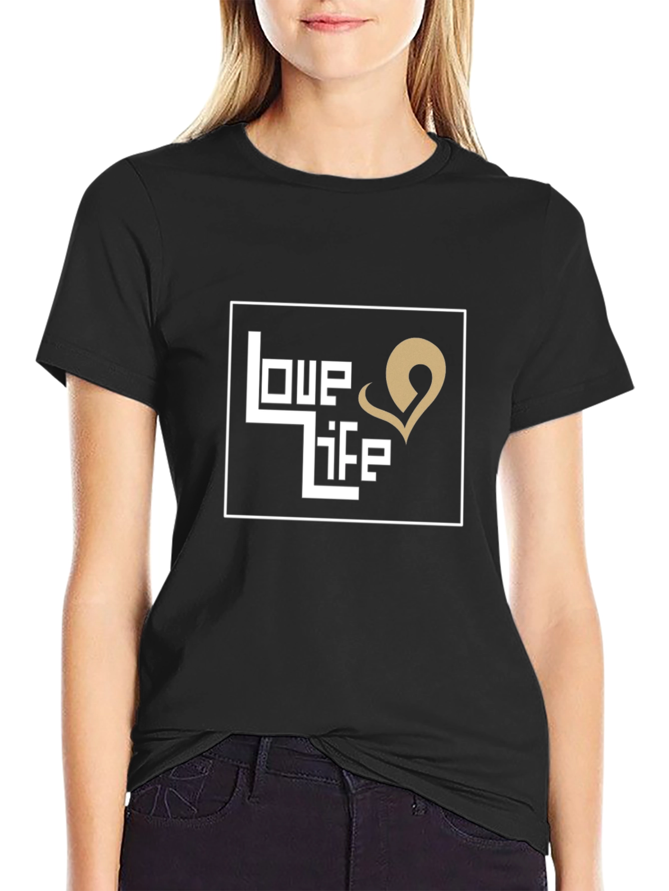 Love Life Graphic Tee - Stylish Casual Wear