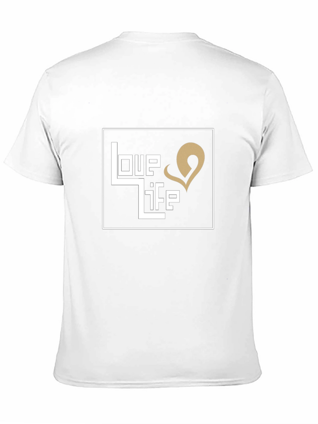 Love Life Graphic Tee - Stylish Casual Wear