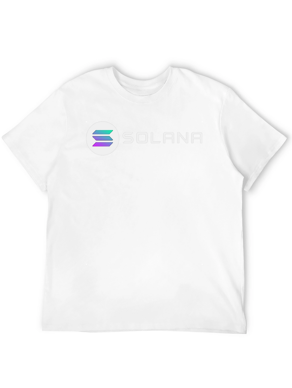 Solana Crypto Black T-Shirt