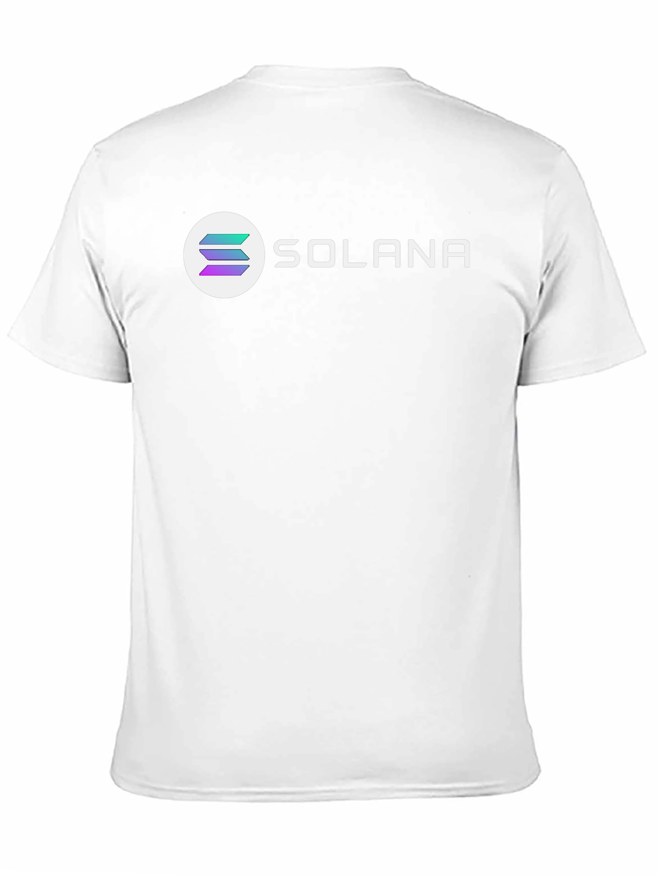 Solana Crypto Black T-Shirt