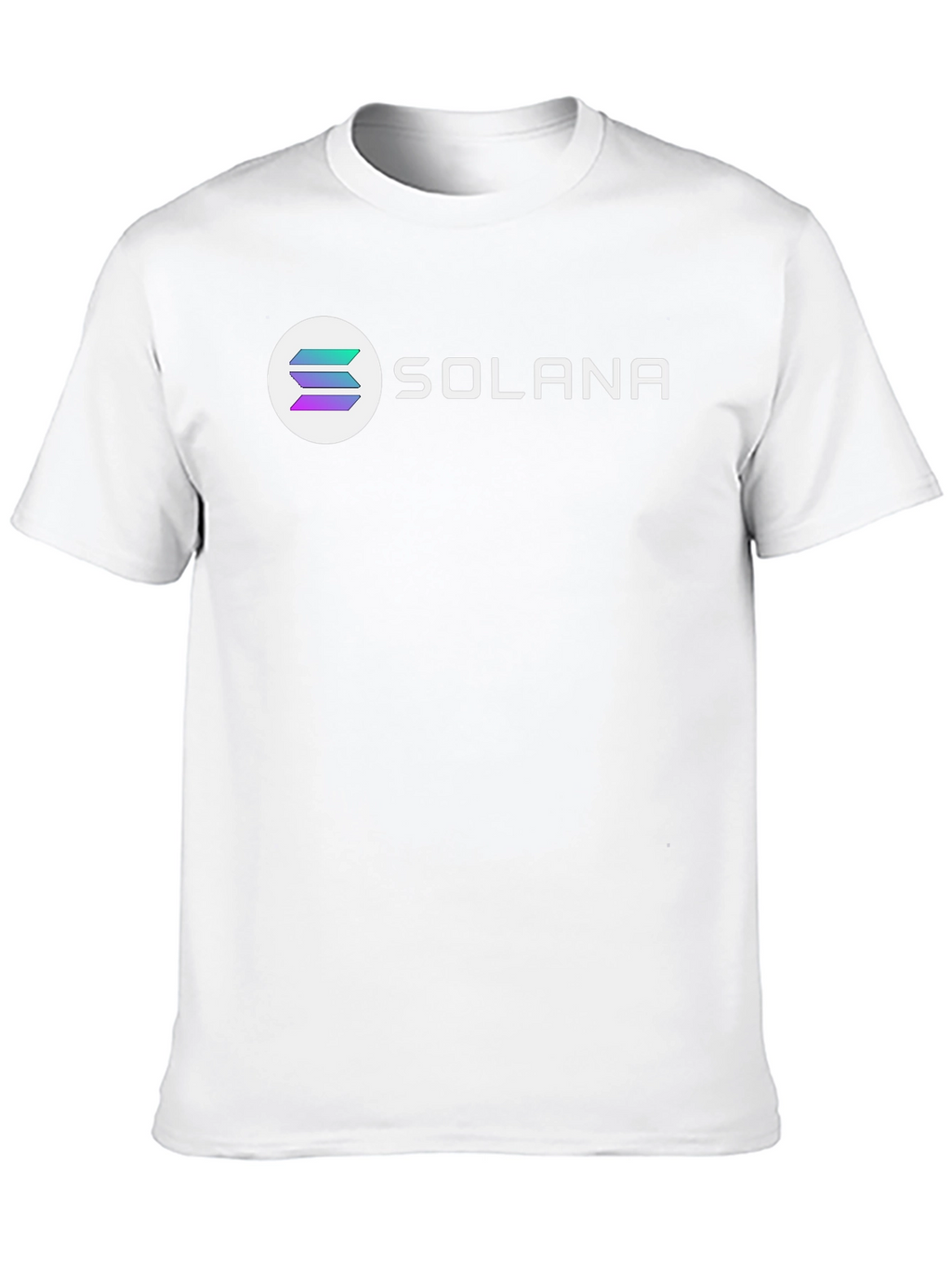 Solana Crypto Black T-Shirt