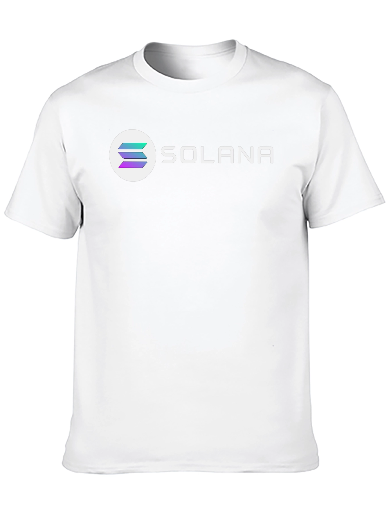 Solana Crypto Black T-Shirt