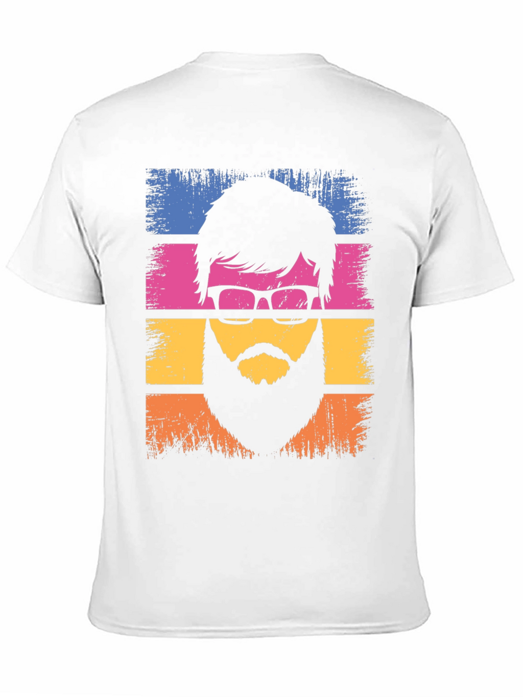 Retro Bearded Man Graphic T-Shirt