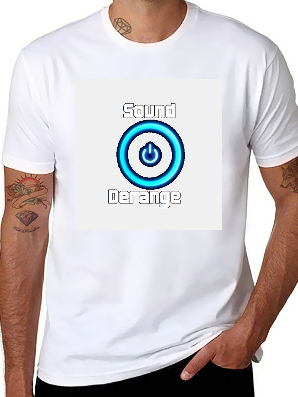 Sound Derange Black Graphic Tee