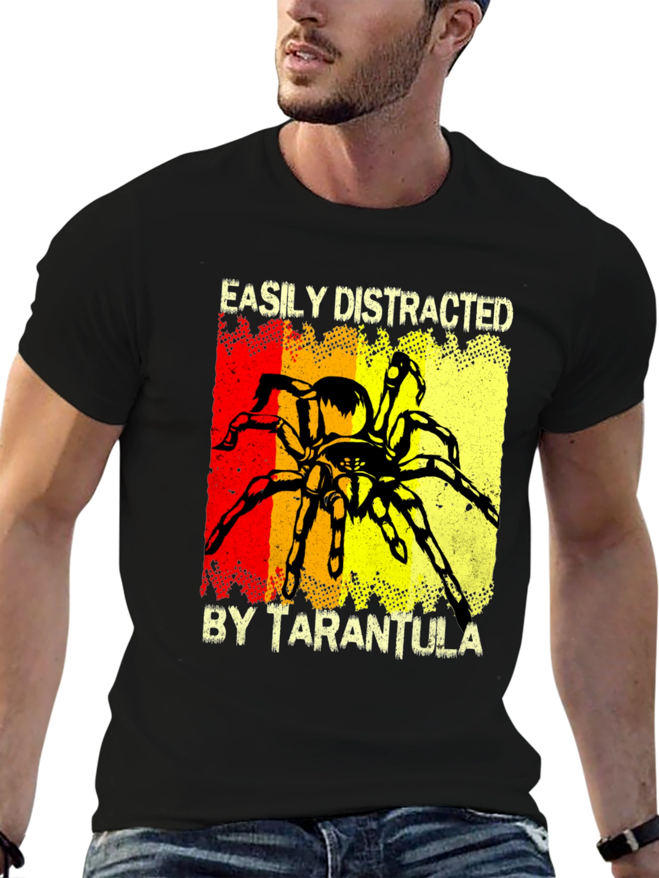 Tarantula Distraction Black T-Shirt