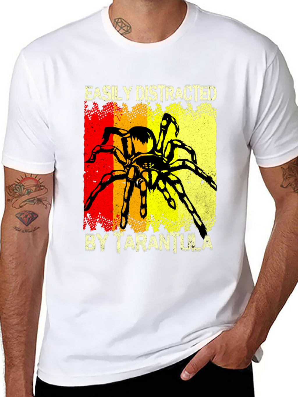 Tarantula Distraction Black T-Shirt