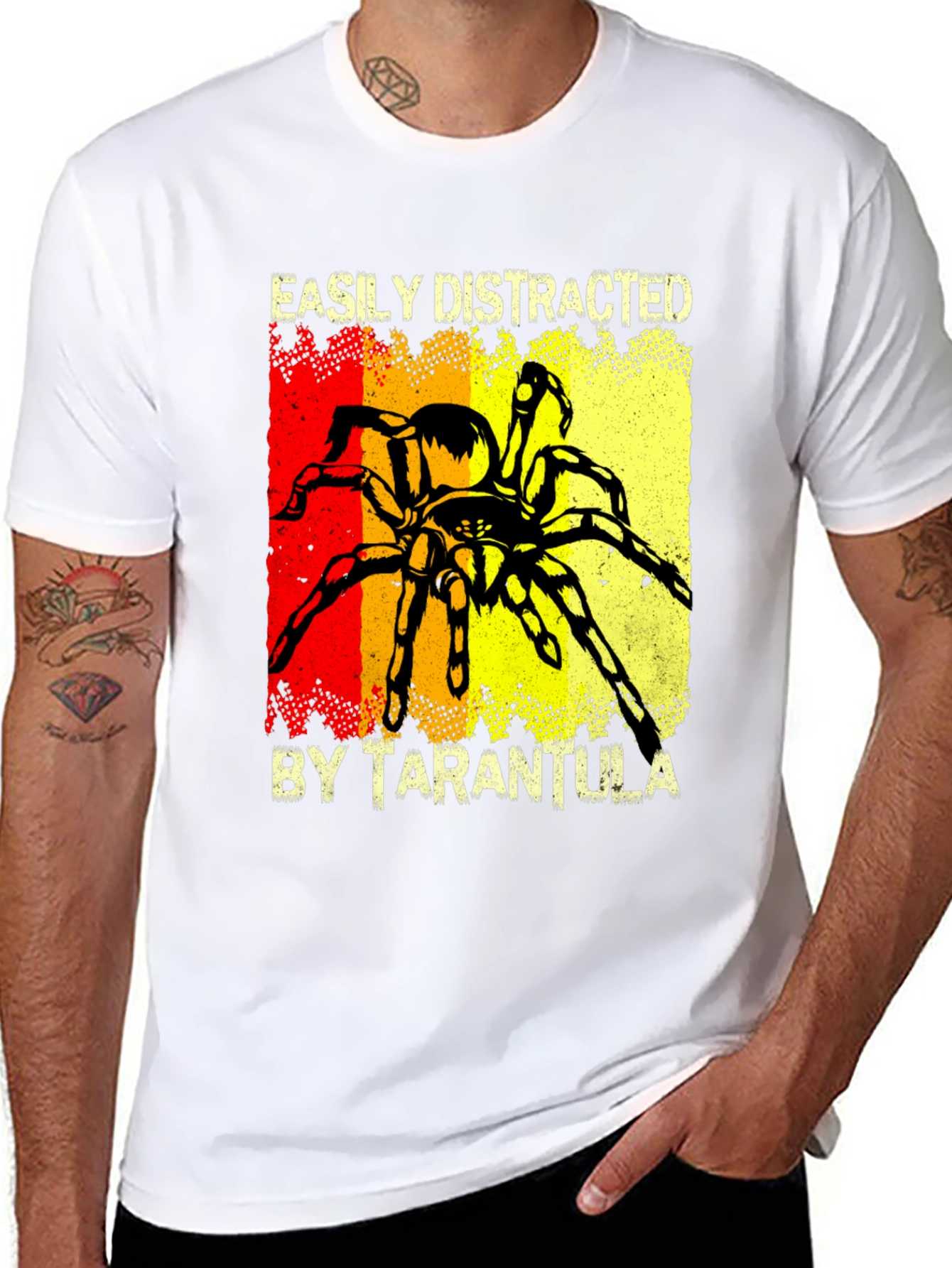 Tarantula Distraction Black T-Shirt