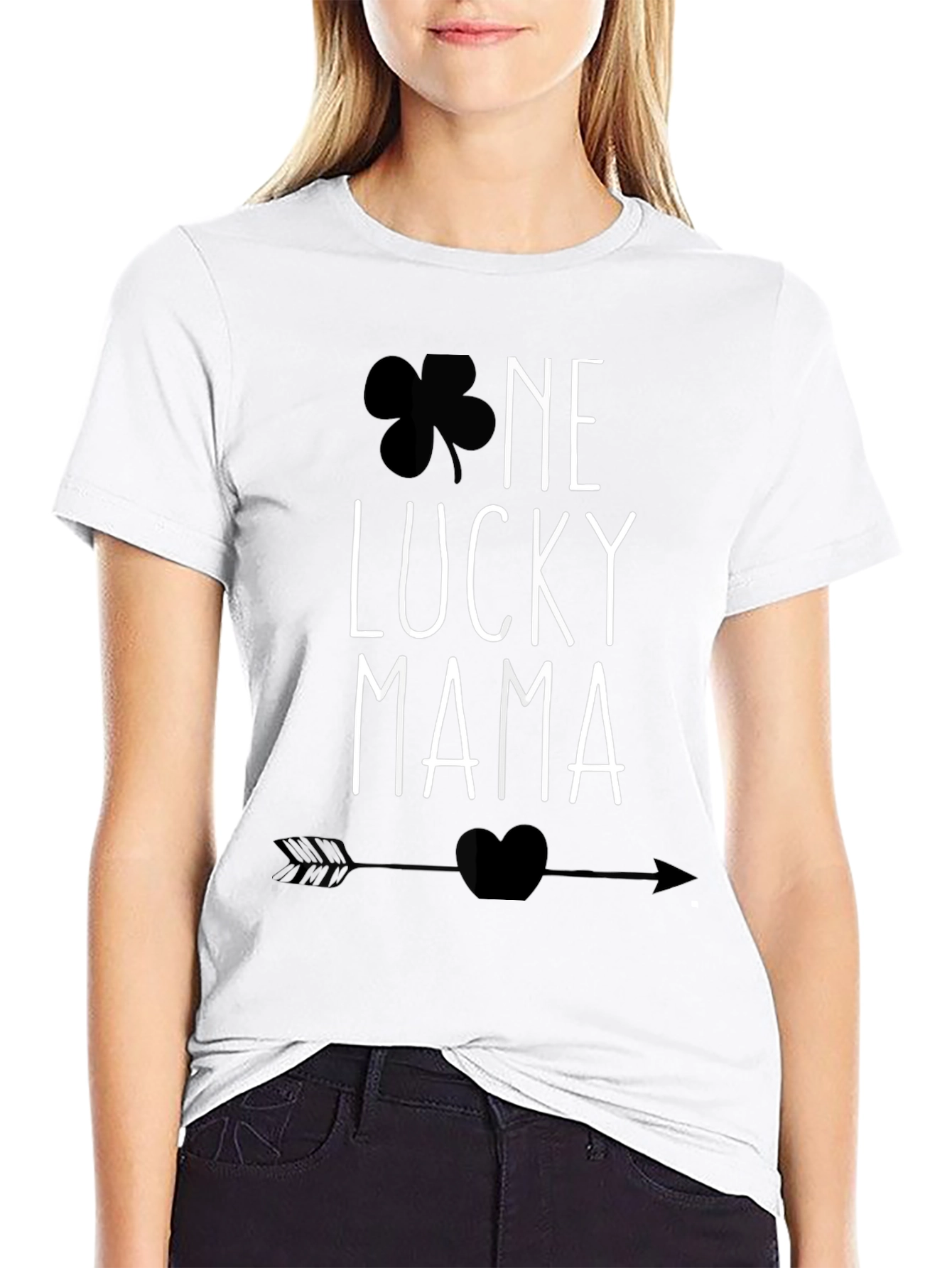 Lucky Mama St. Patricks Day Graphic Tee