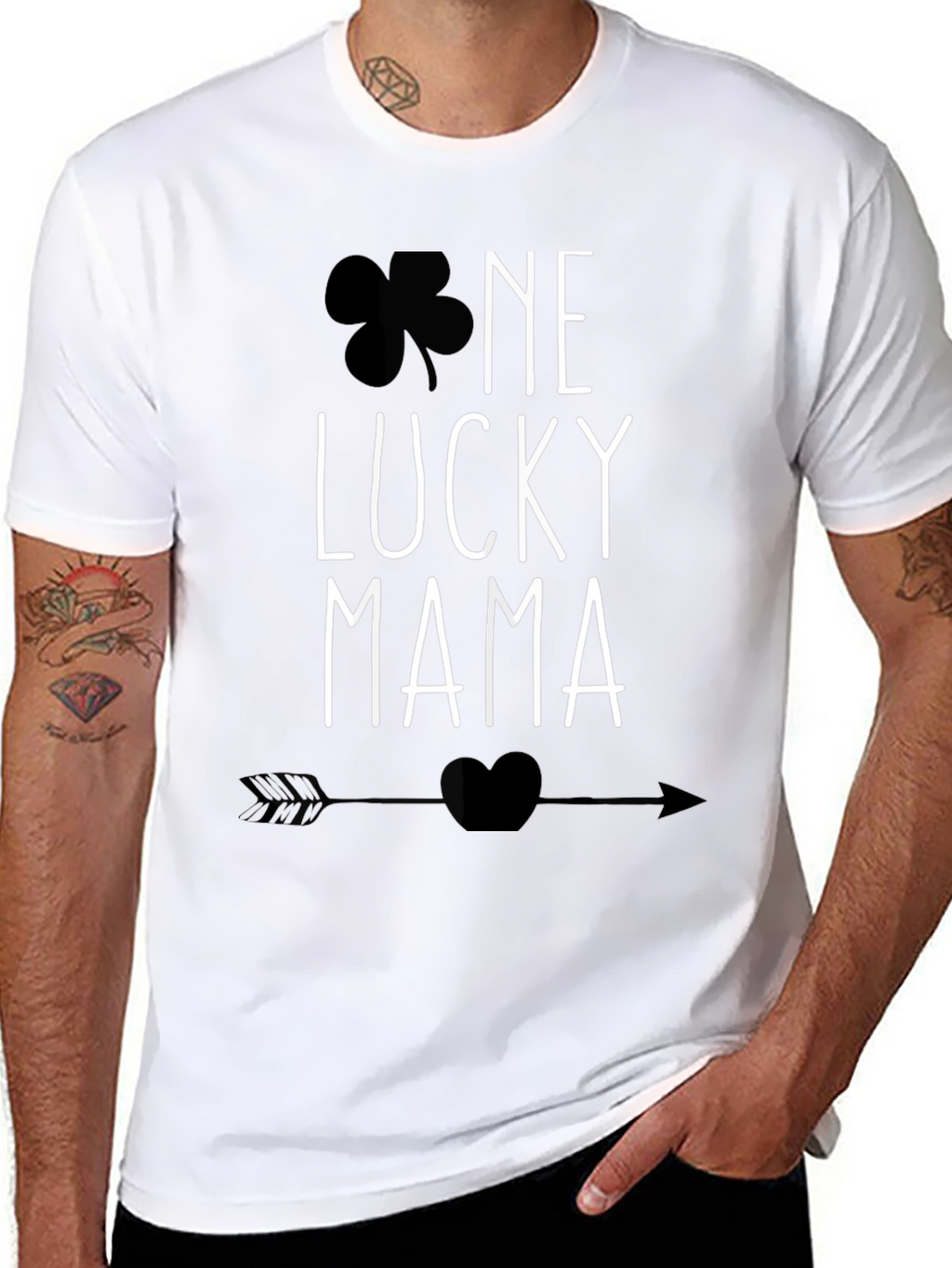 Lucky Mama St. Patricks Day Graphic Tee