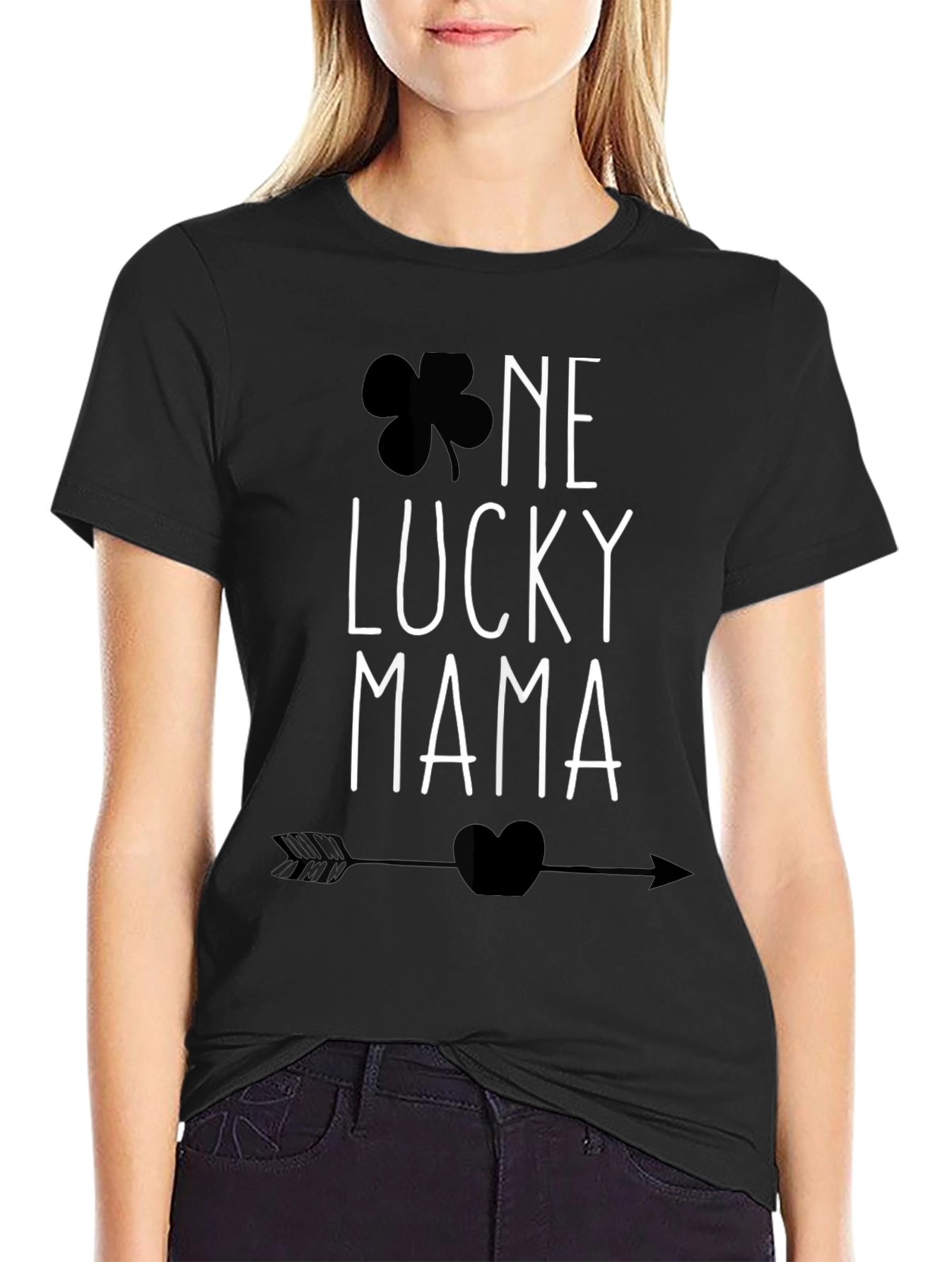 Lucky Mama St. Patricks Day Graphic Tee