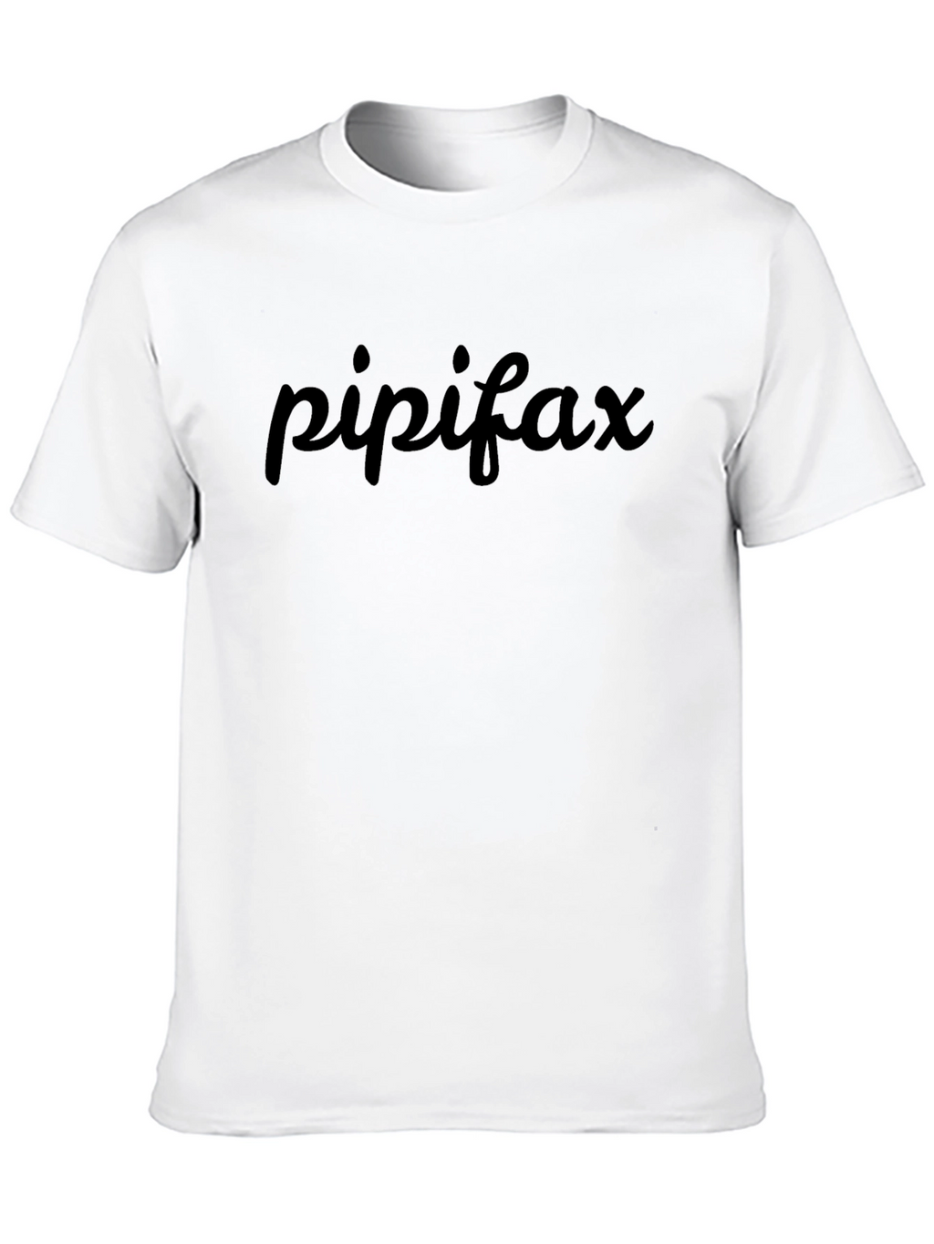 Pipifax Black T-Shirt - Casual Wear