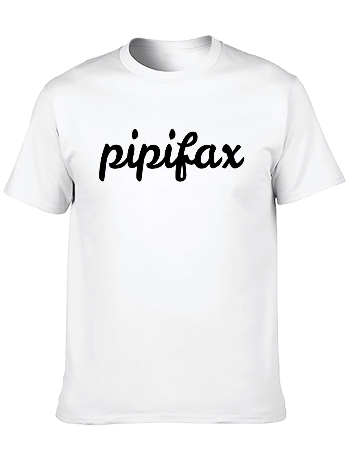 Pipifax Black T-Shirt - Casual Wear