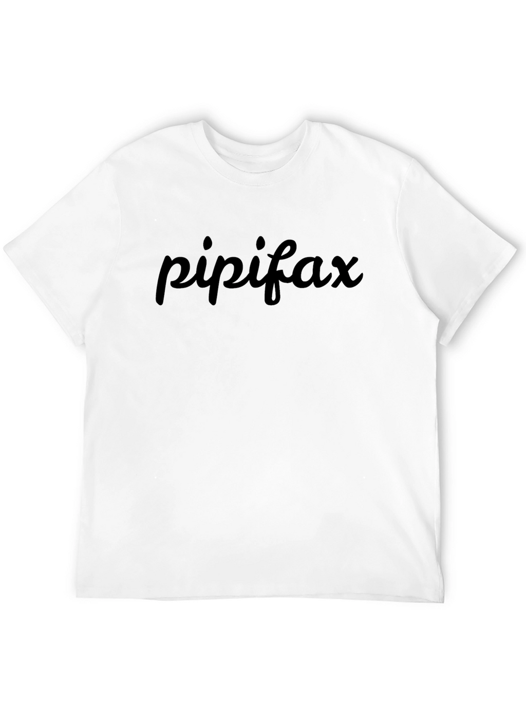 Pipifax Black T-Shirt - Casual Wear