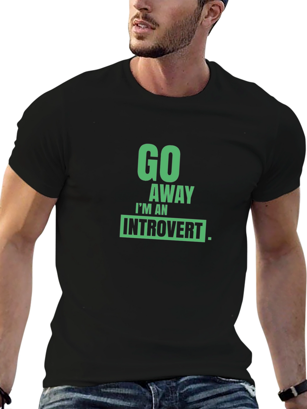 Introvert Graphic Tee - Funny Slogan T-Shirt