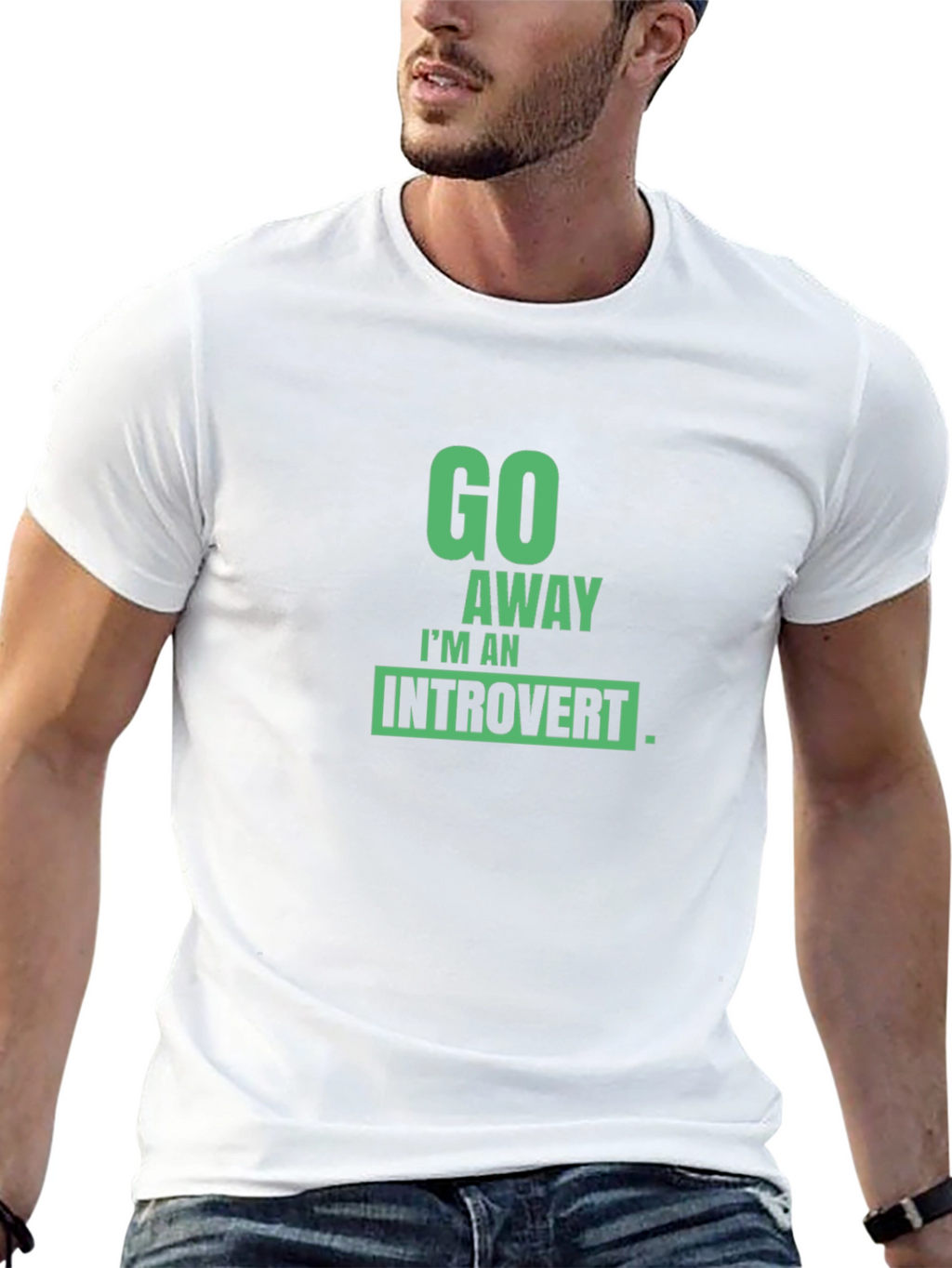 Introvert Graphic Tee - Funny Slogan T-Shirt