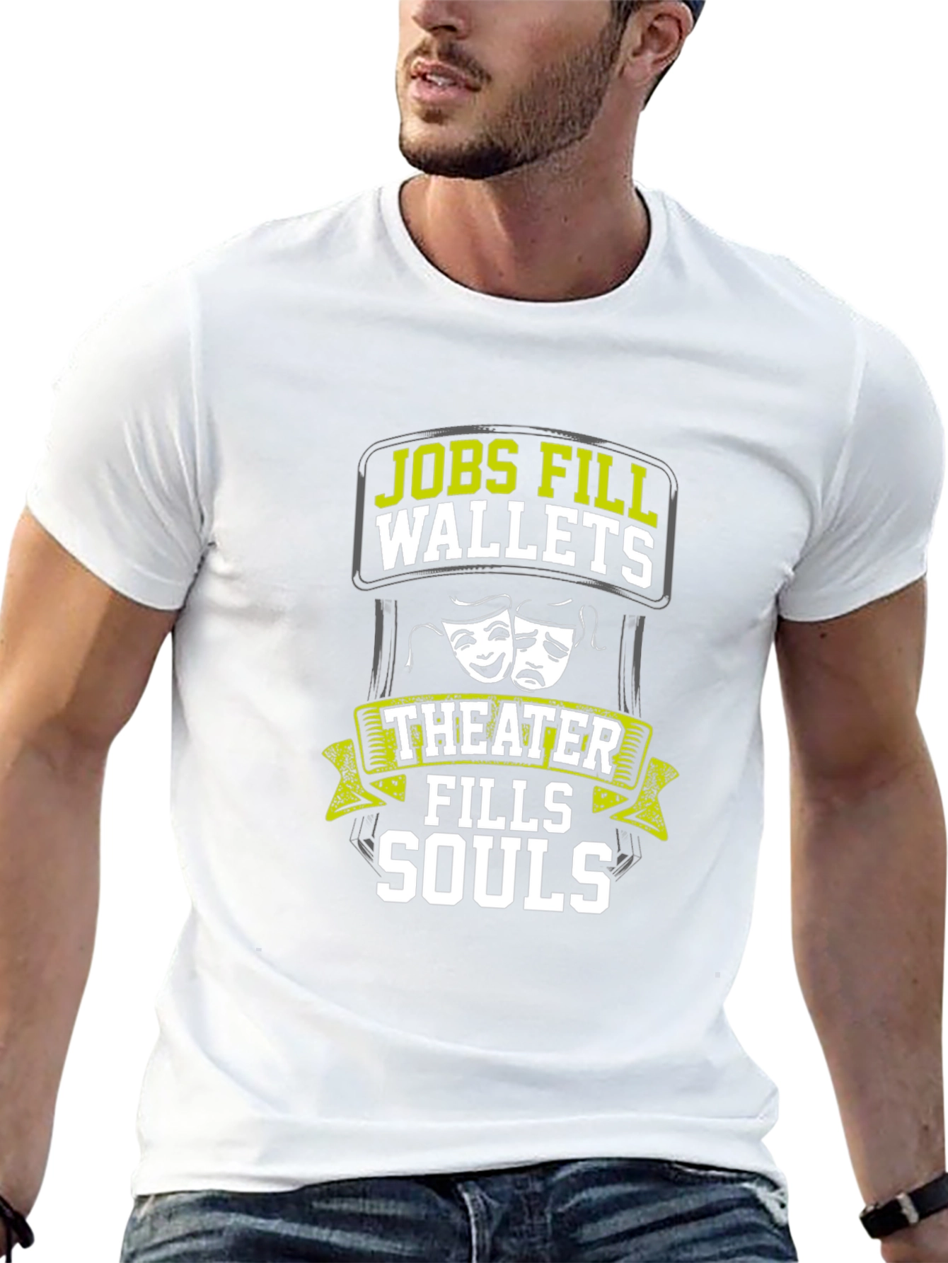 Theater Fills Souls Graphic T-Shirt