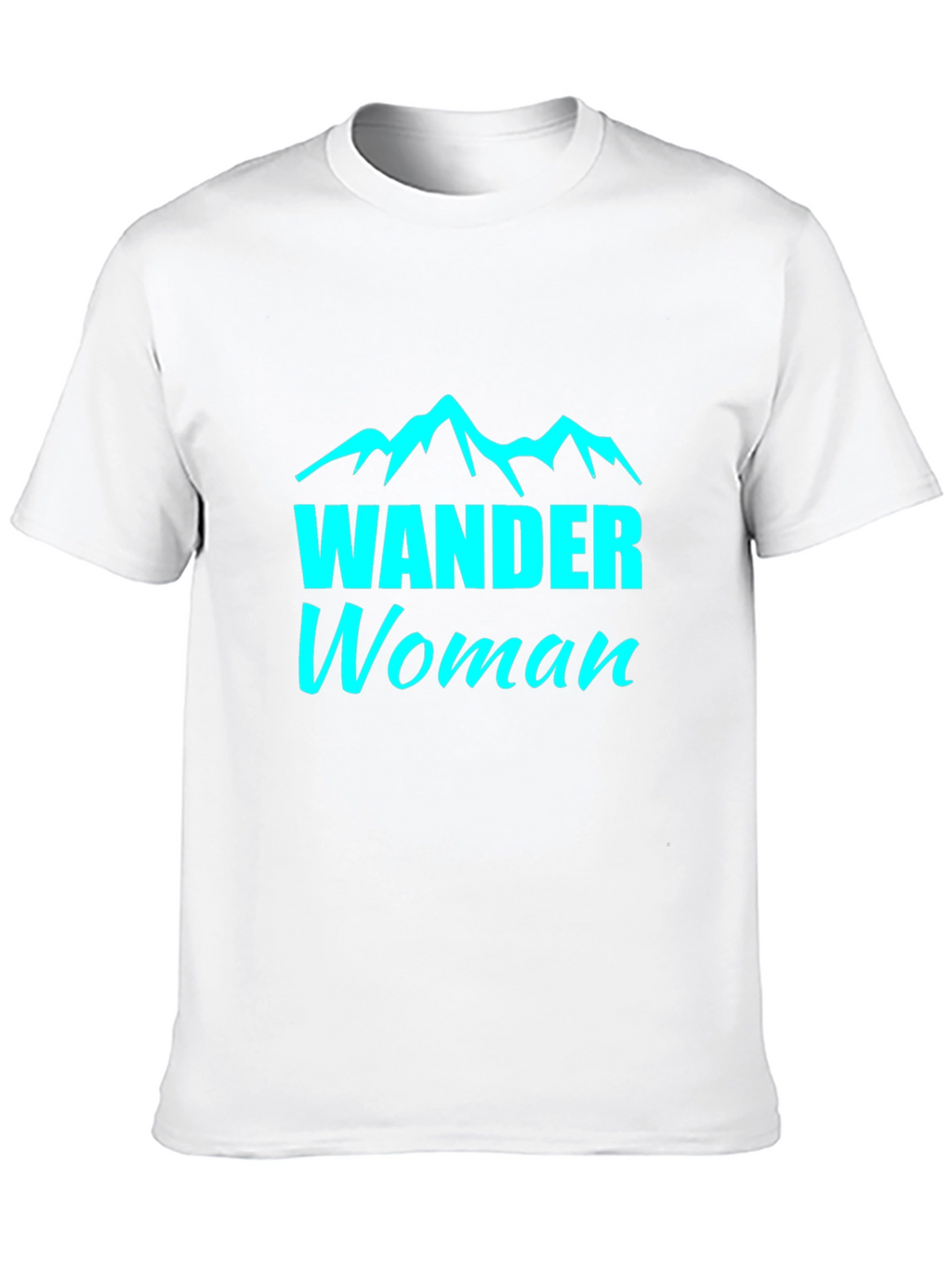 Wander Woman Black Tee - Mountain Adventure Shirt