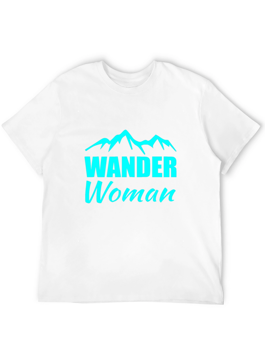 Wander Woman Black Tee - Mountain Adventure Shirt