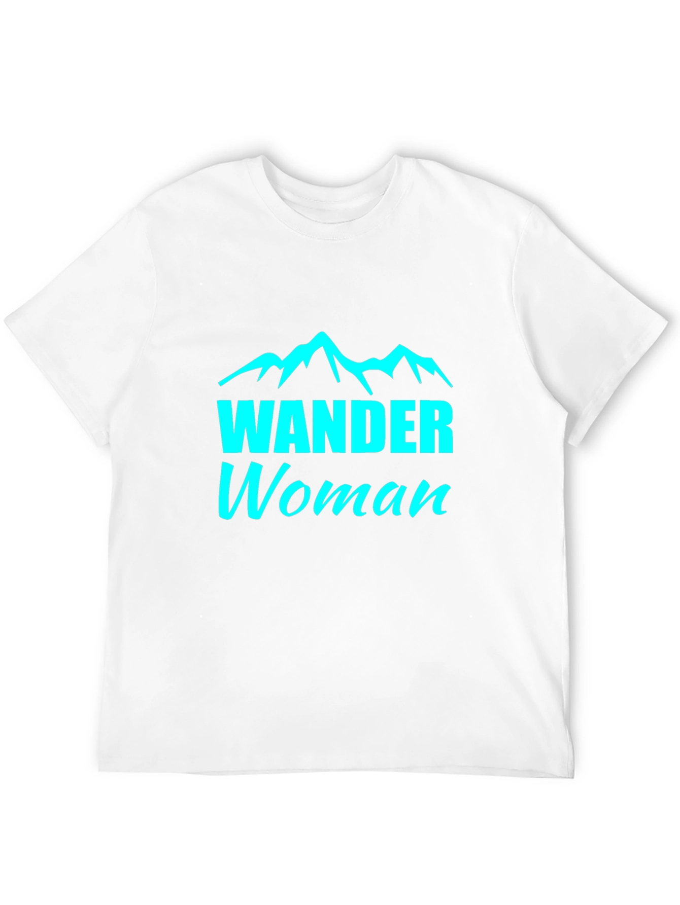 Wander Woman Black Tee - Mountain Adventure Shirt