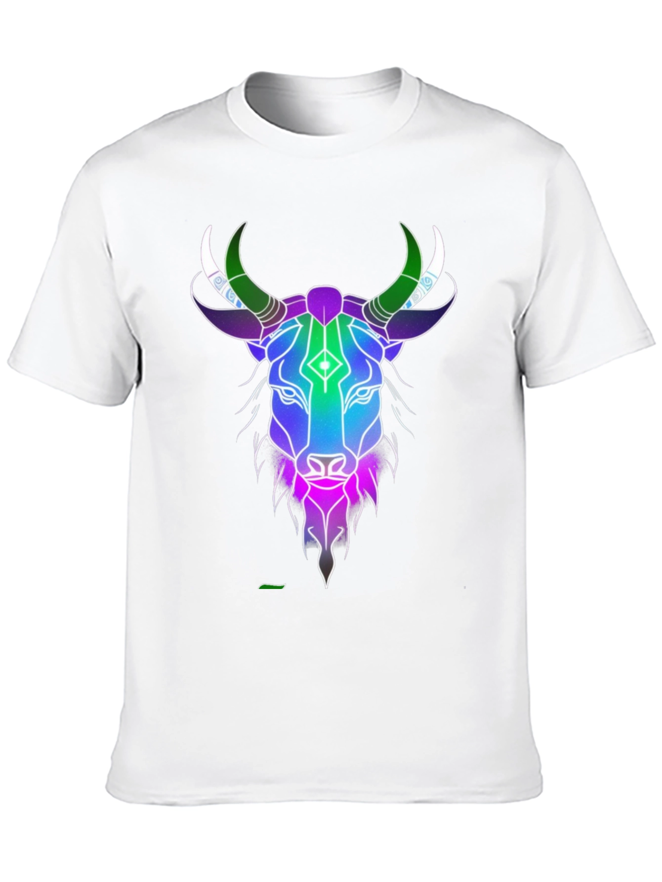 Cosmic Bull Graphic Tee - Mens Black T-Shirt