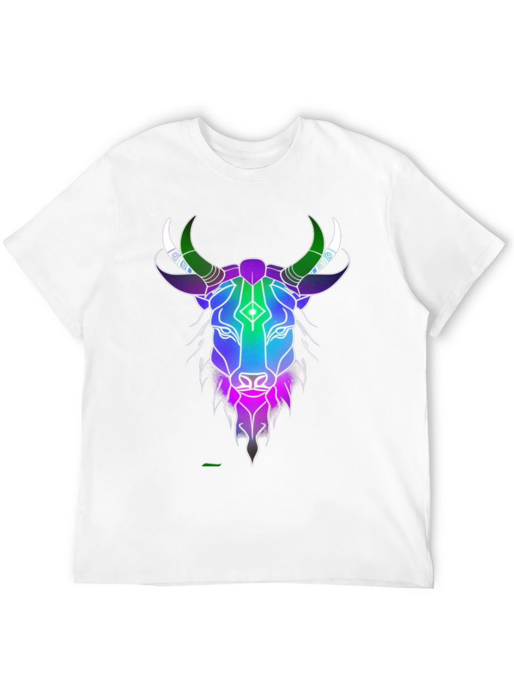 Cosmic Bull Graphic Tee - Mens Black T-Shirt