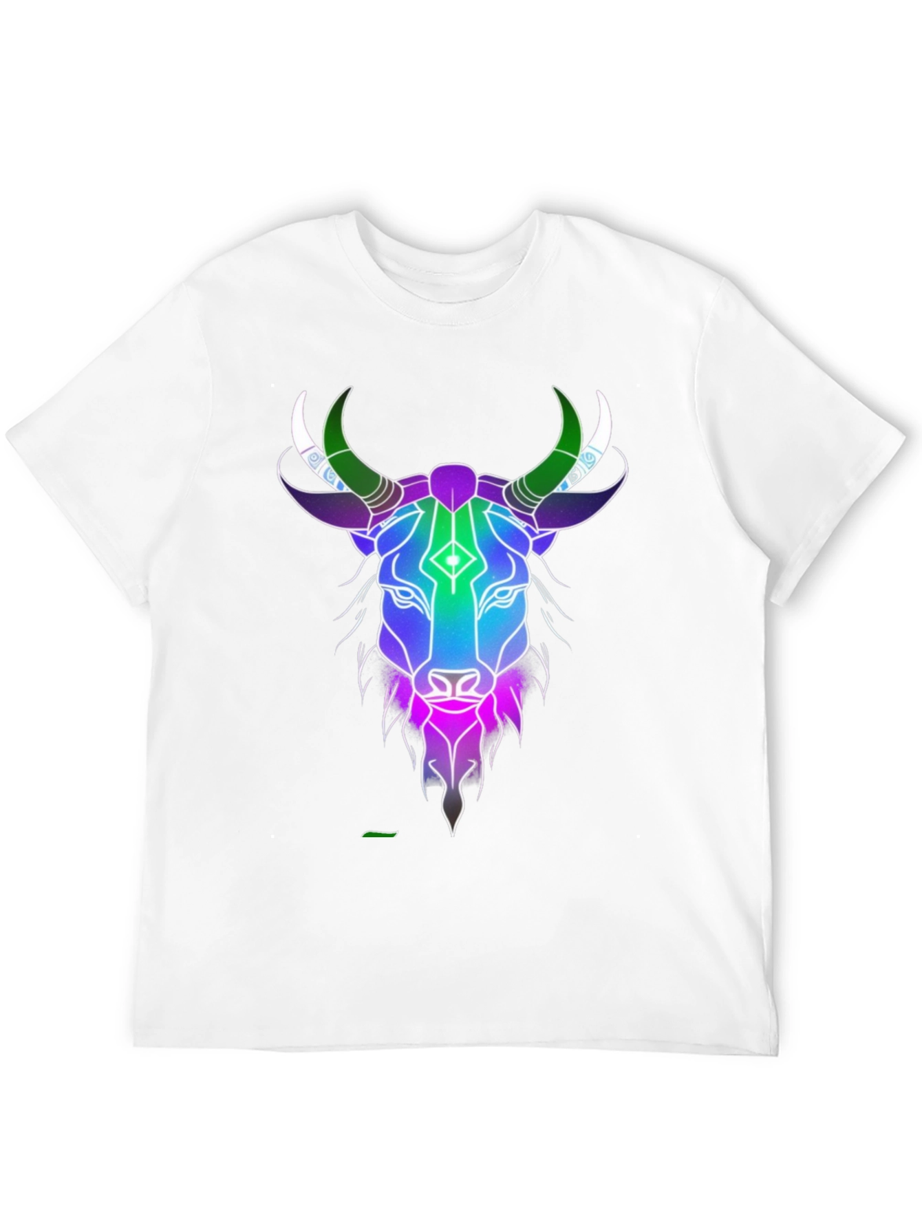 Cosmic Bull Graphic Tee - Mens Black T-Shirt