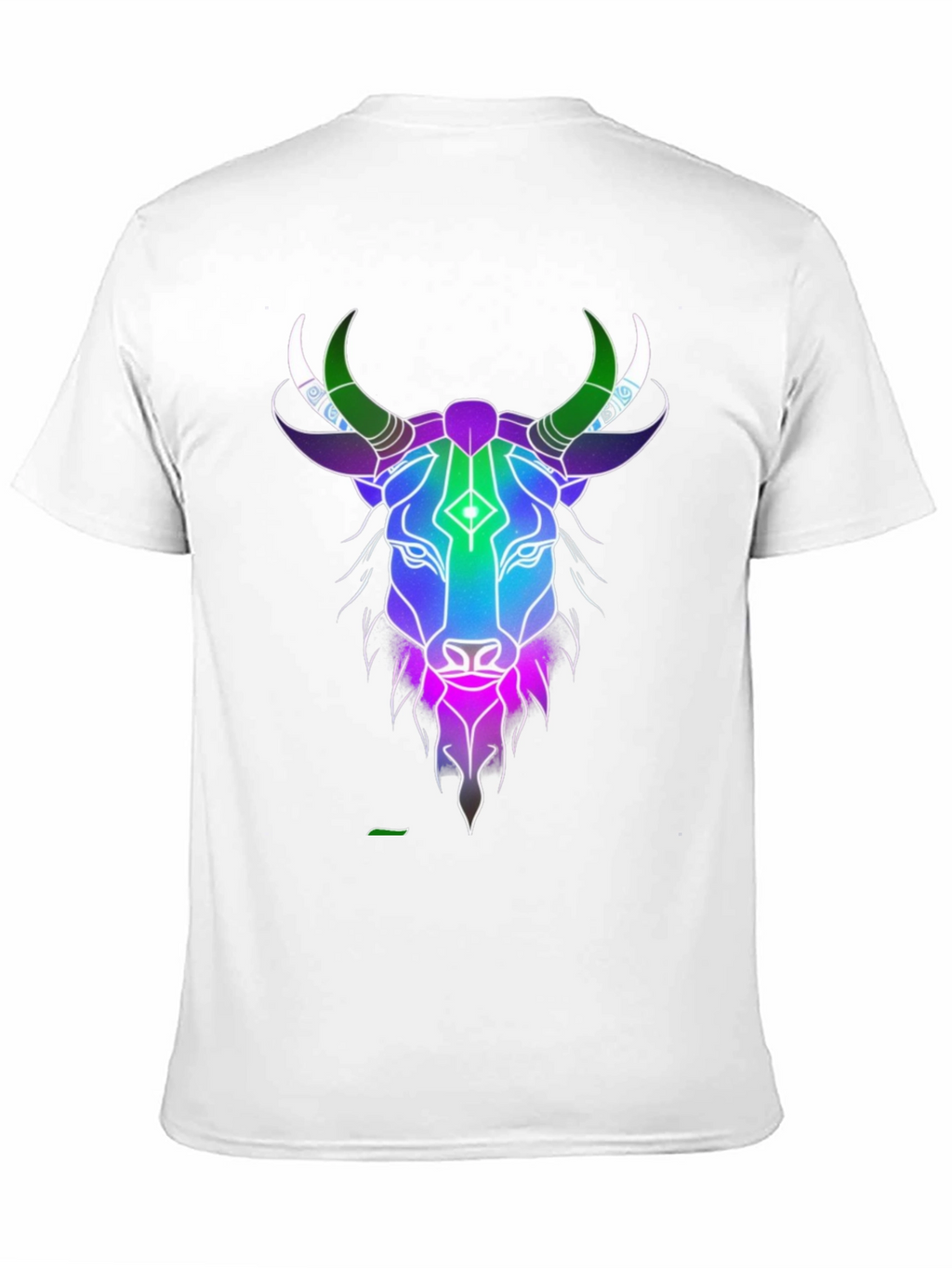 Cosmic Bull Graphic Tee - Mens Black T-Shirt