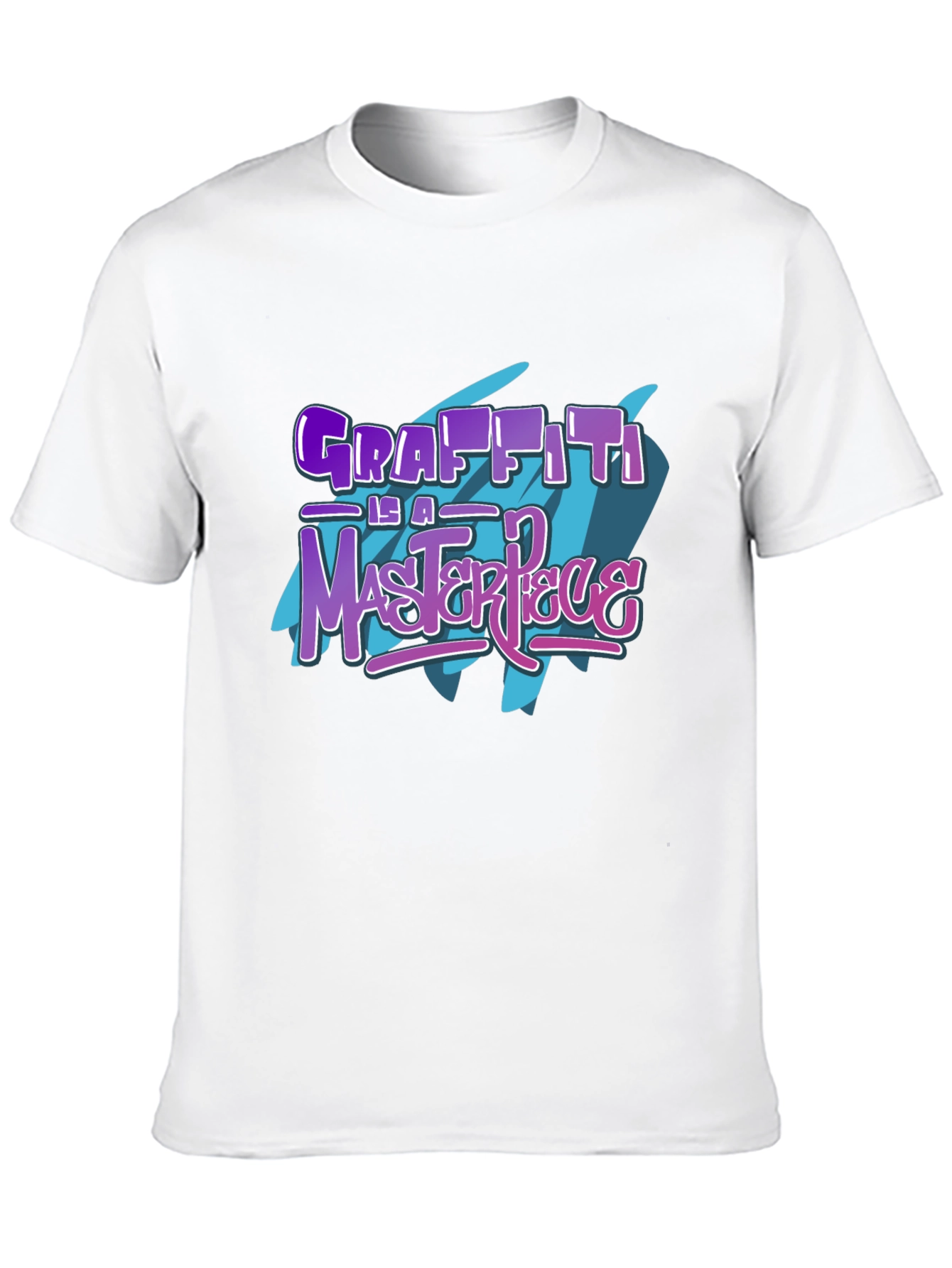 Graffiti Masterpiece Black T-Shirt