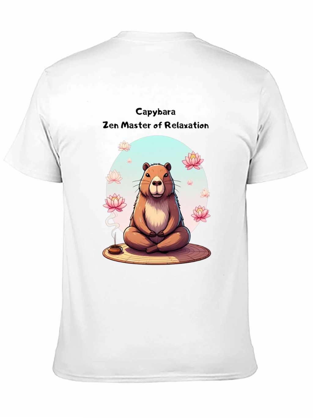 Capybara Zen Master T-Shirt - Relax in Style