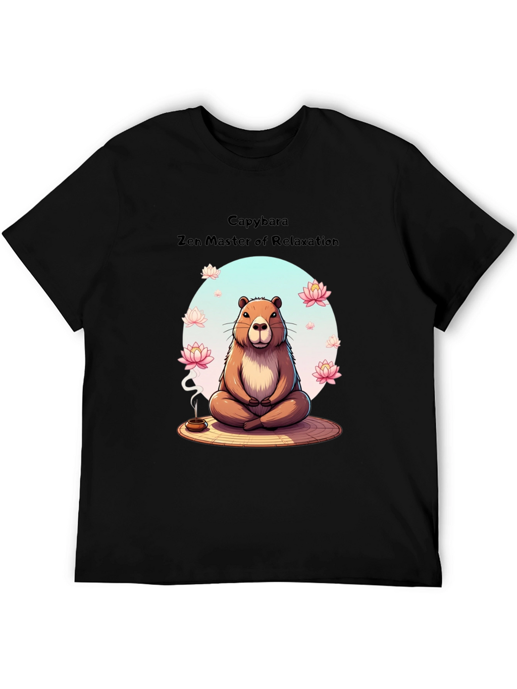 Capybara Zen Master T-Shirt - Relax in Style