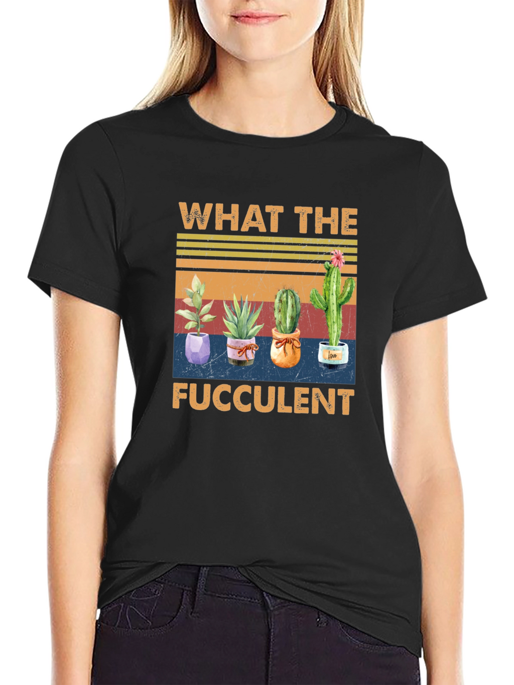 What The Fucculent Cactus T-Shirt