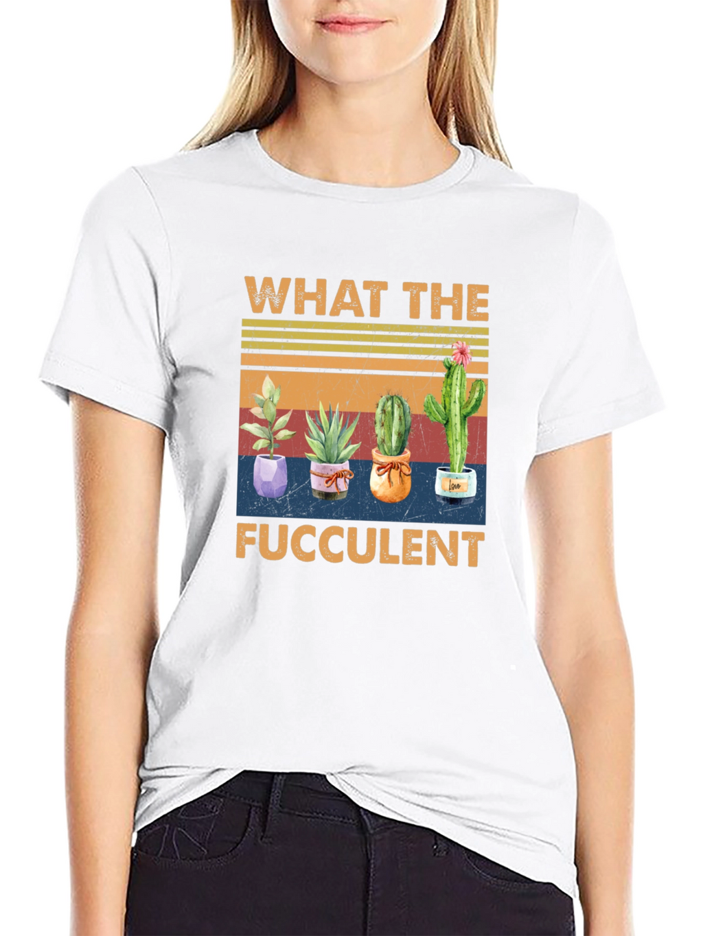 What The Fucculent Cactus T-Shirt