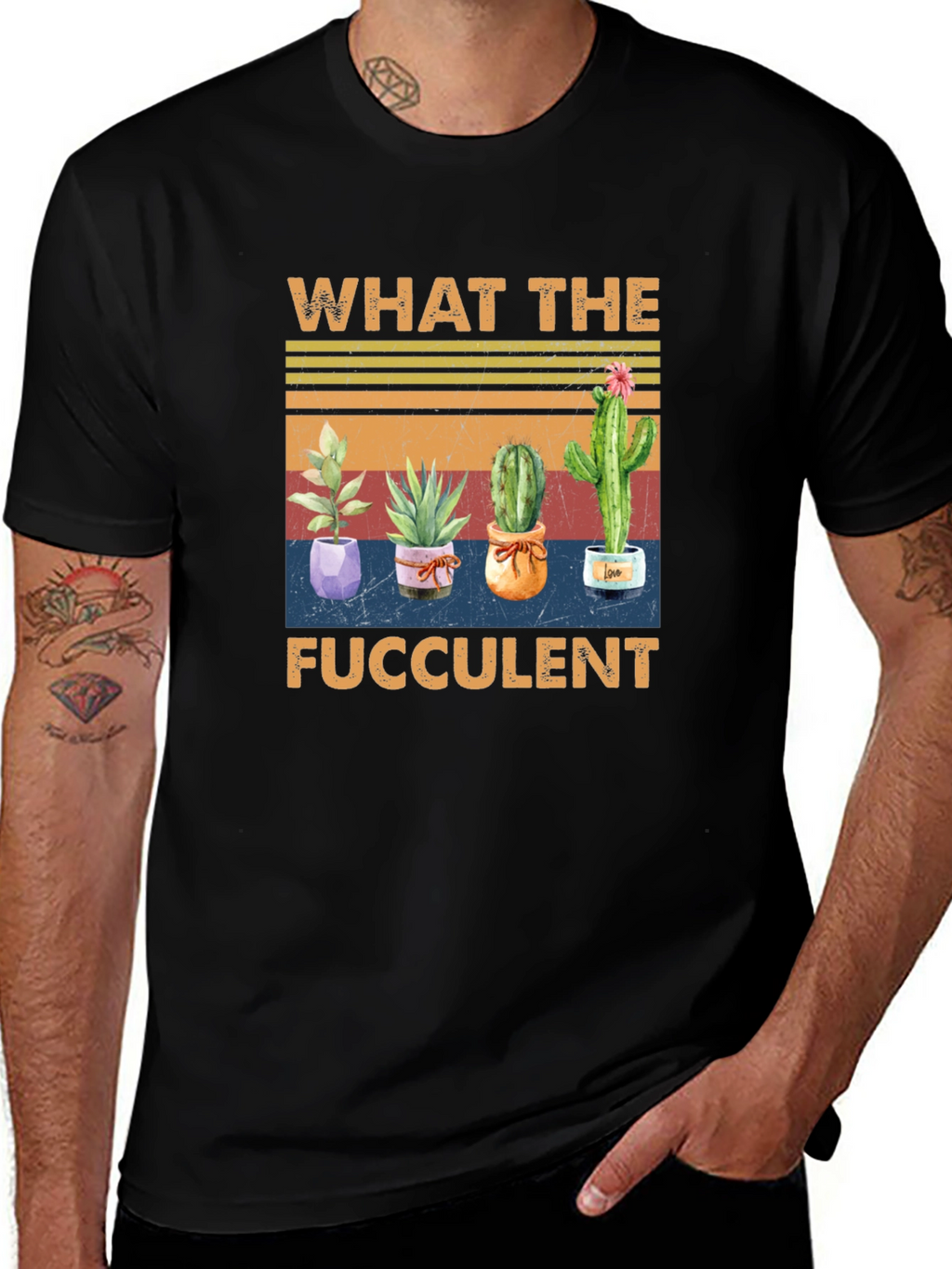 What The Fucculent Cactus T-Shirt